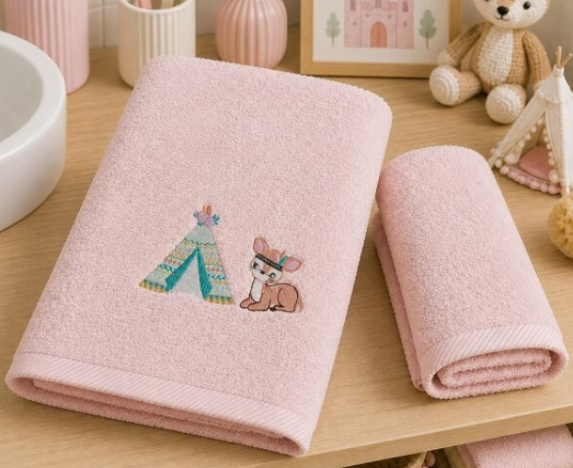 Peshqire per femije (set me 2) Boho Animals